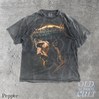 Jesus Portrait Vintage 90s Style Graphic T-Shirt