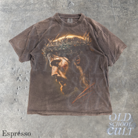 Jesus Portrait Vintage 90s Style Graphic T-Shirt