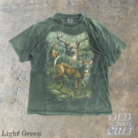 Deer Hunter Vintage 90s Style Nature Graphic T-Shirt