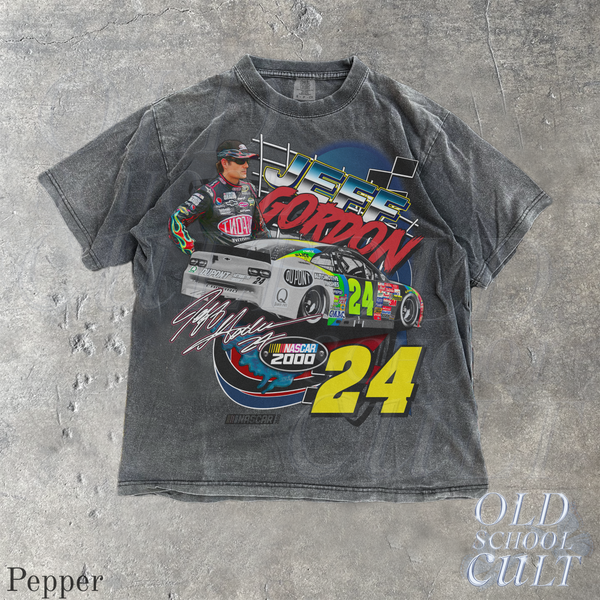 Nascar Jeff Gordon Vintage 90s Style Racer Graphic T-Shirt