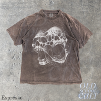 Screaming Skulls Vintage 90s Style Horror Graphic T-Shirt