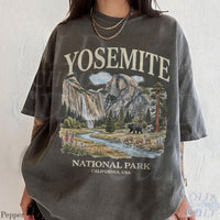 Vintage Yosemite National Park California 90s Graphic T-Shirt
