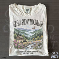 Vintage Great Smoky Mountains National Park 90s Graphic T-Shirt