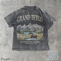 Vintage Grand Teton Wyoming National Park 90s Graphic T-Shirt