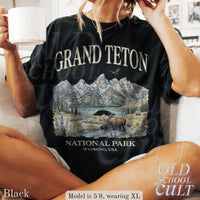 Vintage Grand Teton Wyoming National Park 90s Graphic T-Shirt