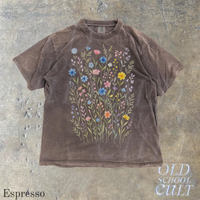 Vintage Wildflower 90s Botanical Graphic T-Shirt