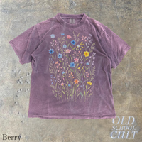 Vintage Wildflower 90s Botanical Graphic T-Shirt