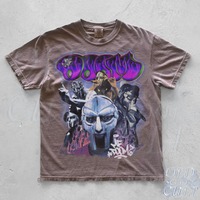 Mf Doom 90s Vintage Style Washed Tshirt, Retro Comfort Colors® Doom Rap Shirt, Nostalgia Hip Hop Tee, Metal Face, Unisex Adult Shirt