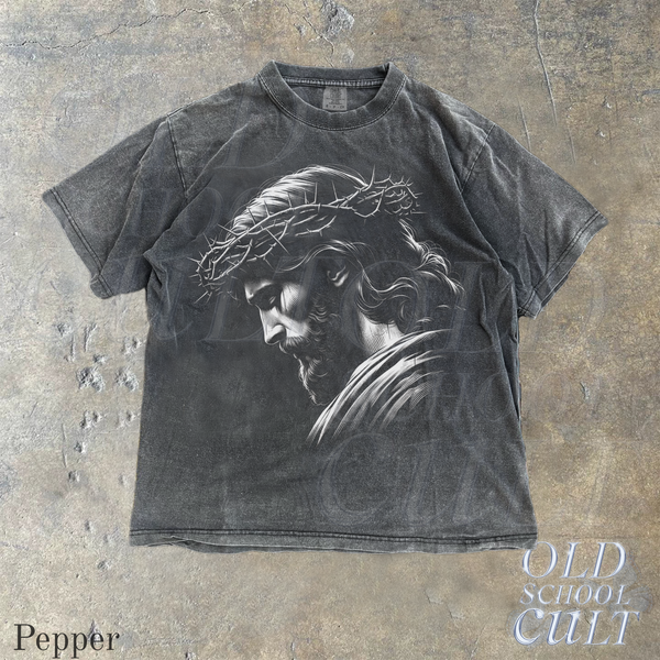 Jesus Vintage 90s Graphic Shirt, Jesus Comfort Colors® Shirt, Easter Shirt, Christian Easter Shirt, Retro Halftone Graphic Shirt, He Has Rizzen,Unisex Shirt