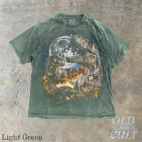 Dinosaur Vintage Graphic T-Shirt, Retro 90s Style T-Rex Dino T-Shirt, Washed Retro 2000s Nature Shirt, Unisex Adult Y2k Shirt