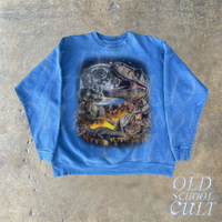 Dinosaur Vintage 90s Style Sweatshirt, Retro Dino Sweater, Trex Lover Sweater, Nature Y2k 90s Hoodies, Cool Dino Unisex Moon Sweatshirt