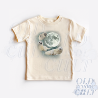 Toddler Three Seals Retro T-shirts, Retro Seal Moon Tshirt, Funny Toddler Tees, Funny Baby Tees, Baby Gifts, Cute Toddler Cotton Shirt